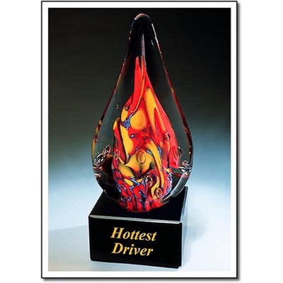 Hottest Driver Award w/o Marble Base (3"x6.5")