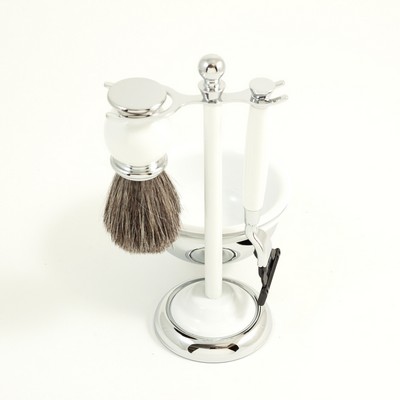 Shaving Set - White