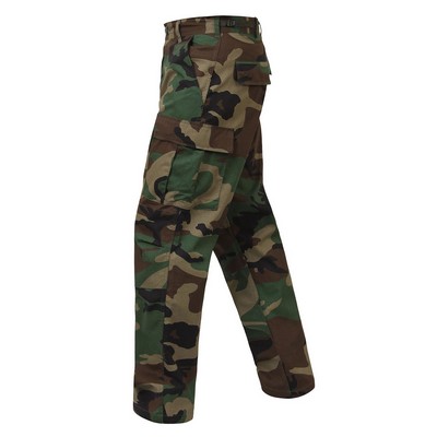 Woodland Camouflage Rip-Stop B.D.U. Pants (2XL)