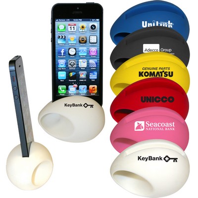 Silicone Cell Phone Sound Egg Speaker Dock