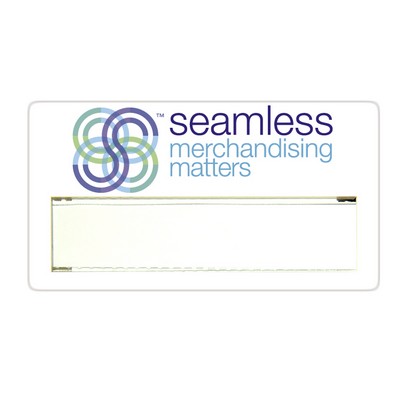 Full Color Molded Window Badges (2 5/8" x 1 3/8")