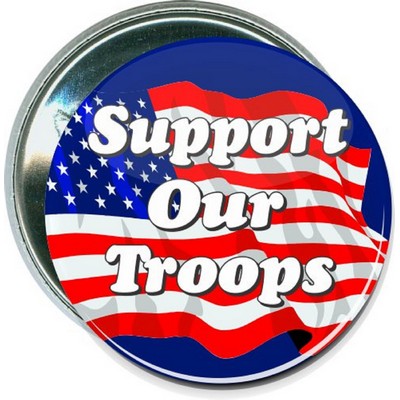 Military - Support Our Troops - 2 1/4'' Round Button