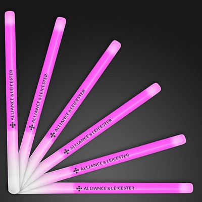 9.4" Pink Glow Stick Wands - PRINTED