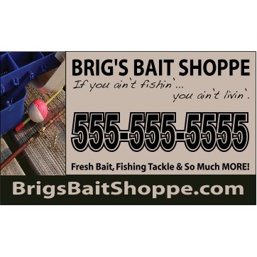 5" X 3" Kwik-Ship White Vinyl Digital Print Square Corner Decal