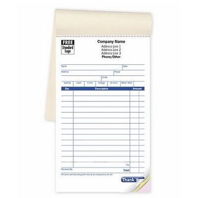 Sales Books - Multi-Purpose, Medium (3 Part)