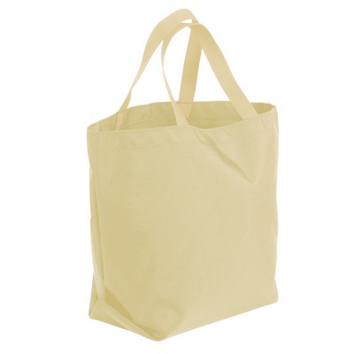 USA & Union Made 600D Poly Convention Expo Tote Bag (10"x11"x3")