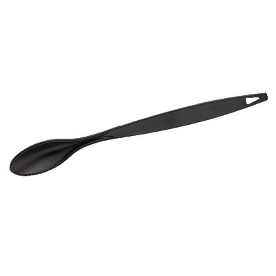 9" Black Condiment Spoon