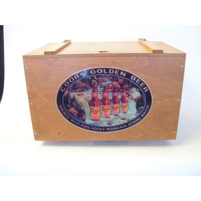 Custom Beer Style Wooden Crate / Wooden Box - Made to Order
