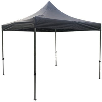 K-Strong Pop Up Tent, Black, Unimprinted 10'L x 10'W