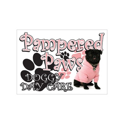 Rectangle Sticker | Square Corner | 2 1/2" x 3 1/2" | White Static | Static Back | Digital