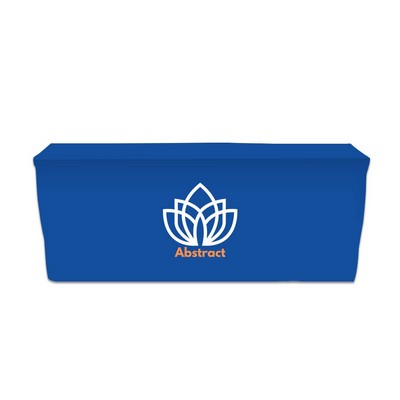 Fitted Table Covers - Zipper Back, Standard Polyester Fabric (6' x 2.5')