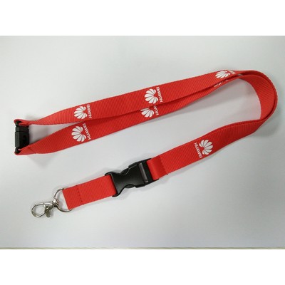 3/4" Lanyards with Breakaway Release & Plastic Buckle.