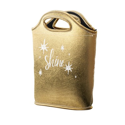 Venti Metallic Neoprene Lunch Bag