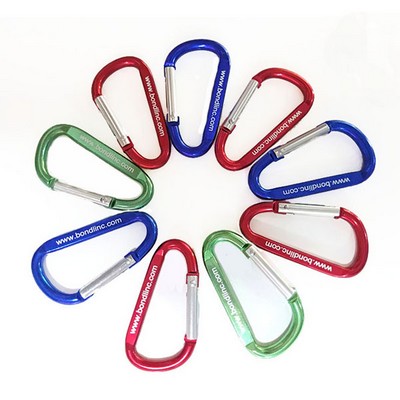 Spring Loaded Gate Aluminum Carabiners