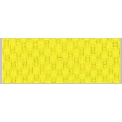 Neon Yellow Neck Ribbon w/Snap Clip (7/8")