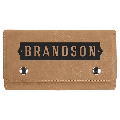 Card & Dice Set, Laserable Leatherette, 6-1/2"x3-3/4"