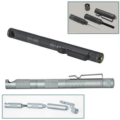 5-in-1 Pen-Sized Pocket Survival Tool