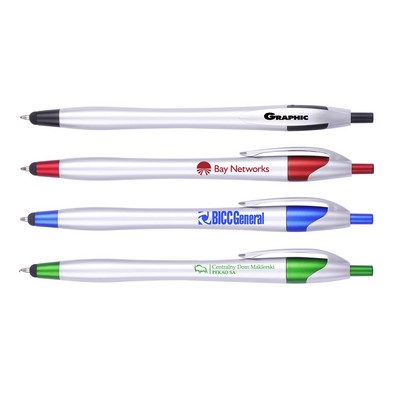 Classic Ballpoint Dart Pen with Stylus