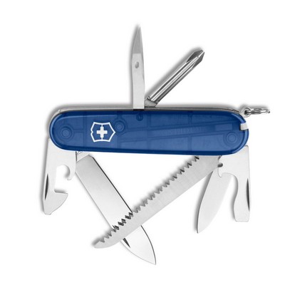 Swiss Army® Translucent Sapphire Blue Hiker Knife