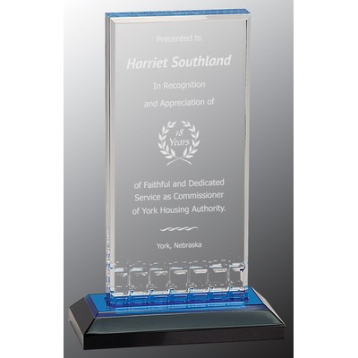 5" x 8" Blue Mirage Impress Acrylic Award