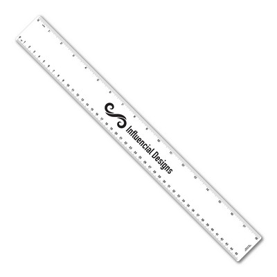 18" Flexible PVC Ruler with General Scales