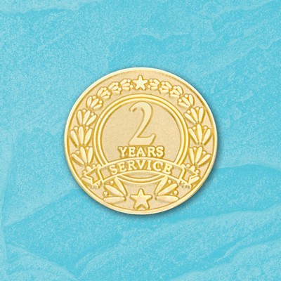 Stock Years Of Service Recognition Pin