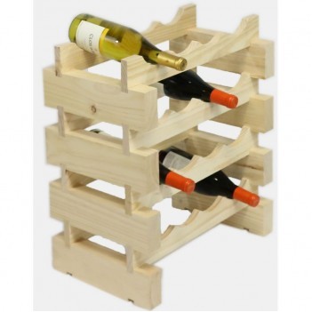 Modularack® Natural 16 Bottle Wine Rack