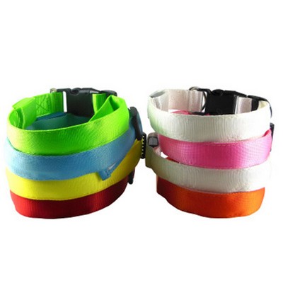 Nylon LED Pet Dog Collar