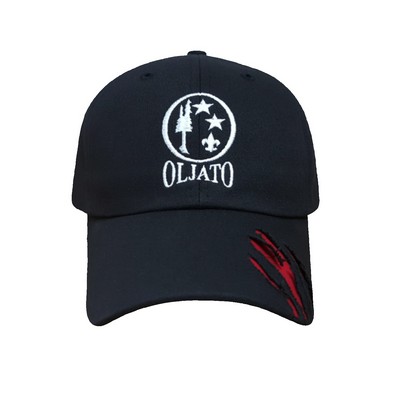 Pro Style Cap w/Distressed Bill