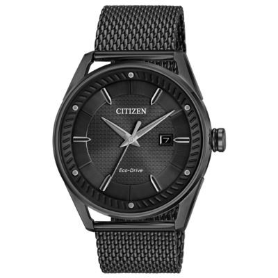 Citizen Men's Drive CTO Eco-Drive Watch w/Black Dial