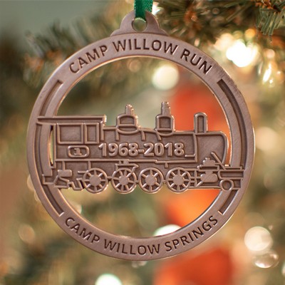 Die Struck Ornaments - 3" W x 3" H