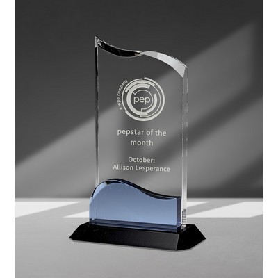 Luminous Wave Award (9 ½''x5 ½'')