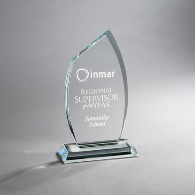 Modern Flame Clear Crystal (3.75"x6.75")