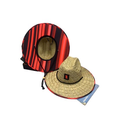 American Lifeguard Straw Fishing Hat