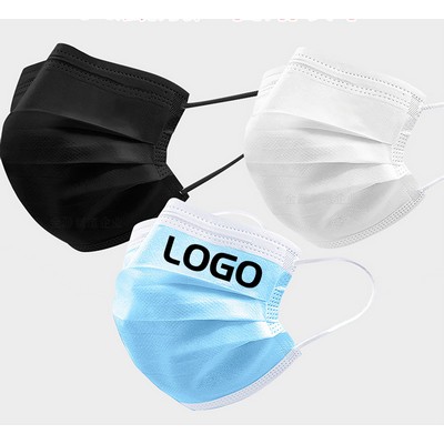 Custom Printed Disposable 3-Ply Face Masks