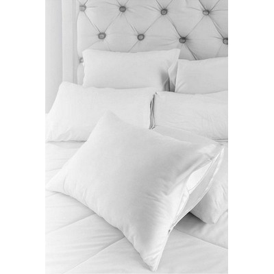 Oxford Diamond Firm Queen Pillow w/Microgel Fiber Fill