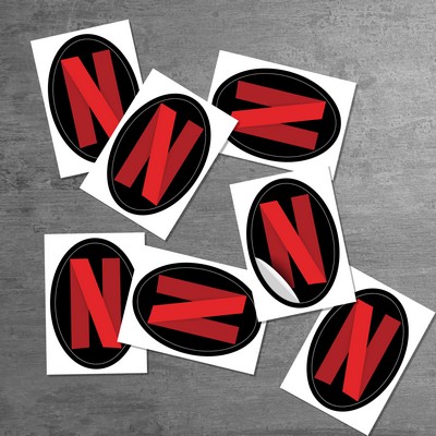 3" x 2" Oval Sticker