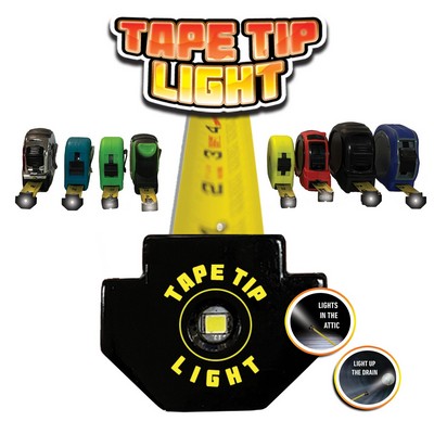 Tape Measure Tip Flashlight