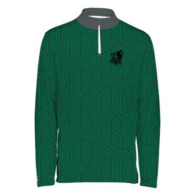 Holloway Freestyle Sublimated Adult 1/4 Zip Pullover