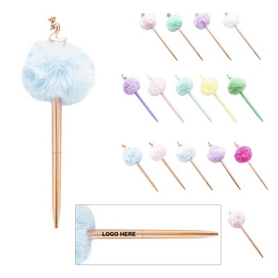 Crown Hairball Metal Pen