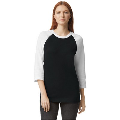 American Apparel® Unisex CVC Raglan T-Shirt