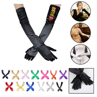 Long Satin Glove