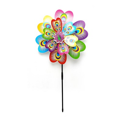 Double Peacock Pinwheel