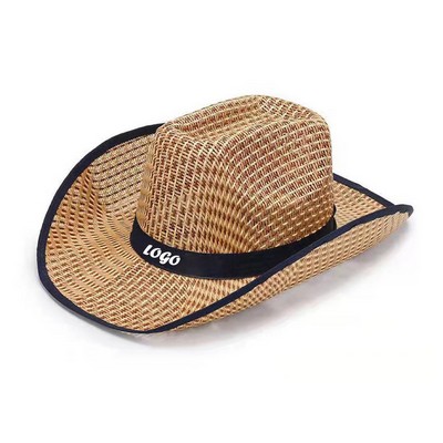 Custom Cowboy Straw Hat