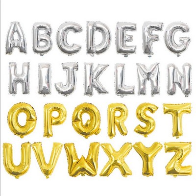 32" Large Foil Letter Balloons