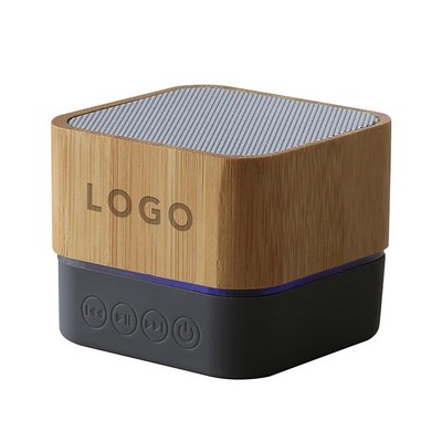 Wooden Portable Bluetooth (V5.0) Speaker (WILDHORSE)