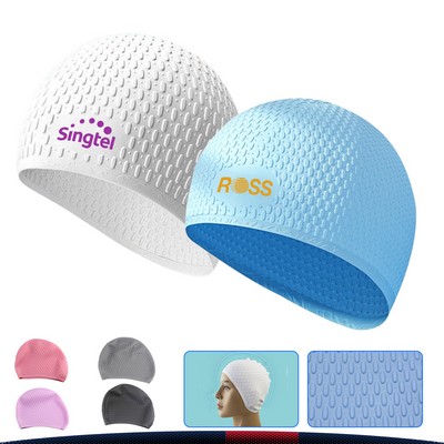 Anti-slip Silicone Swim Cap