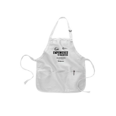 Medium Length Apron with Pouch
