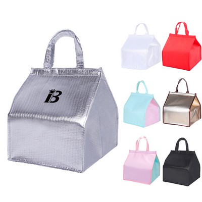 Non-Woven Aluminum Foil Handheld Insulated Bag
