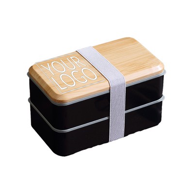 Premium Bento Adult Lunch Box w/Cutlery & Set Of Chopsticks